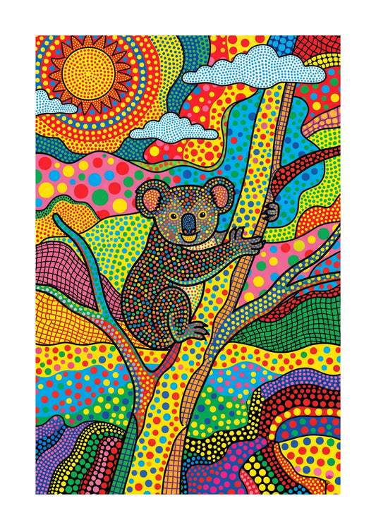 Koala in Spots