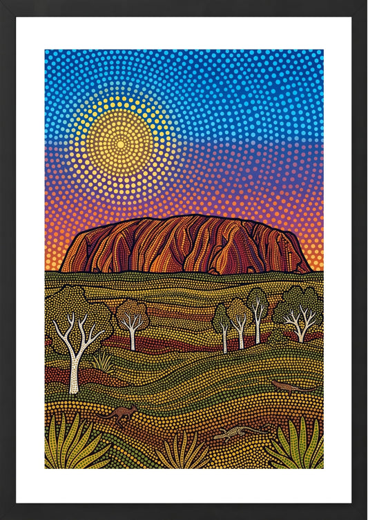 Uluru in Spots