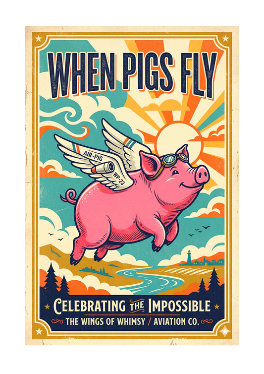 When Pigs Fly