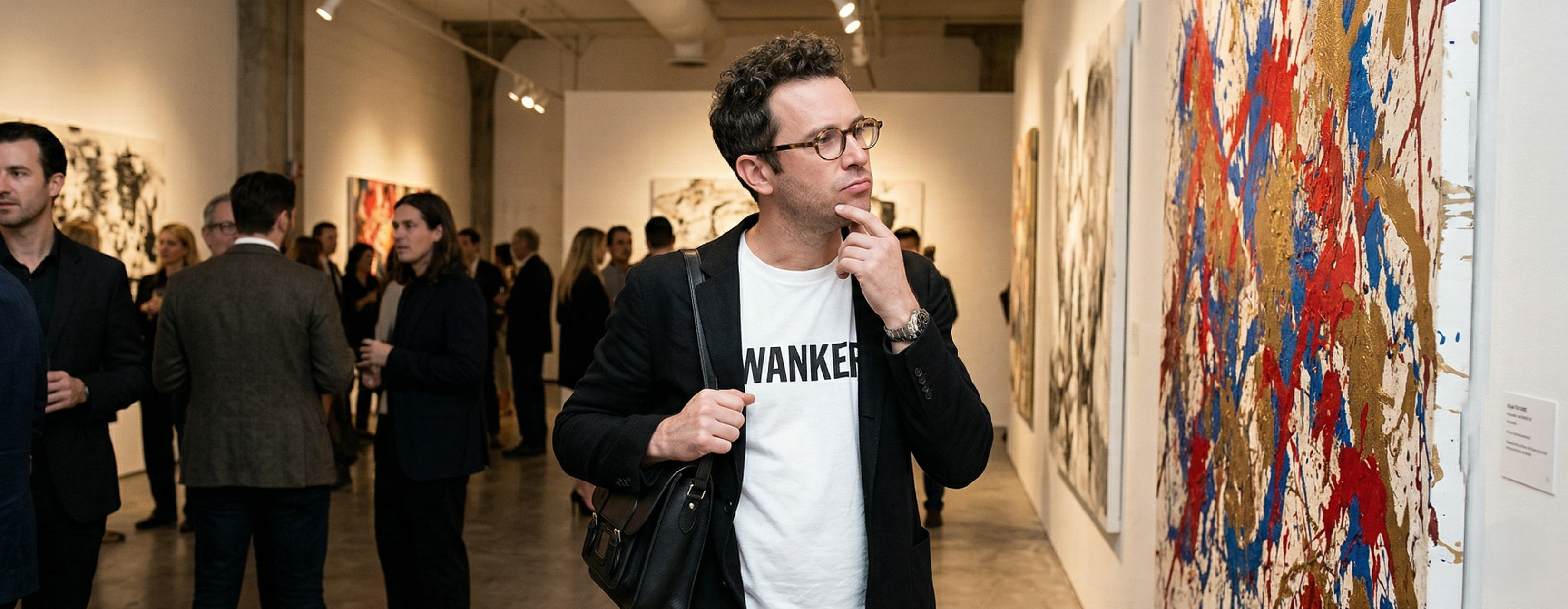 Am I a dick for thinking art collectors are wankers?