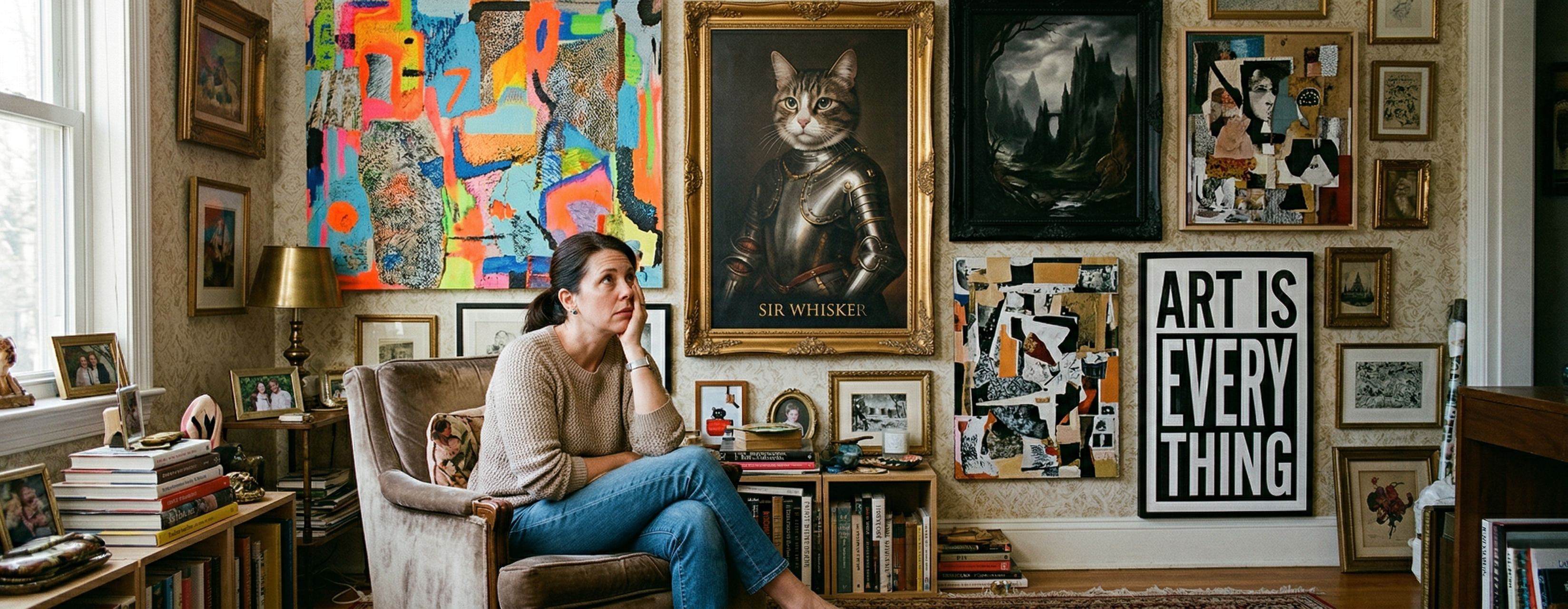 Why does your art feel like it’s trying too hard?