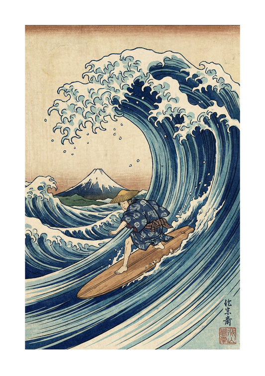 His Great Wave
