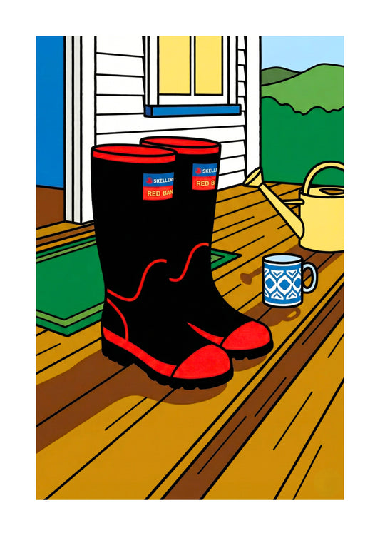 Red Band Gumboots
