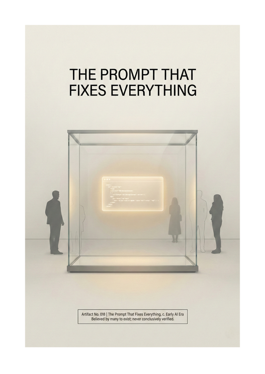 The Prompt That Fixes Everything