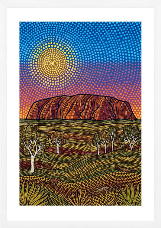 Uluru in Spots